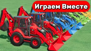 МУЛЬТИКИ ПРО РАЗНОЦВЕТНЫЕ ТРАКТОРЫ И МАШИНКИ НА ФЕРМЕ ДЛЯ ДЕТЕЙ 🚜 БОЛЬШАЯ КОЛЛЕКЦИЯ ТРАКТОРОВ