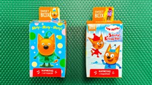 ЧТО ВНУТРИ Sweet Box Три Кота с ИГРУШКАМИ и МАРМЕЛАДОМ! Распаковка