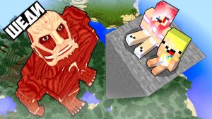 💪🥰Я СТАЛ ПОМОЩНИКОМ ТИТАНОМ В МАЙНКРАФТ! ШЕДИ ЛЕСКА И НУБИК MINECRAFT