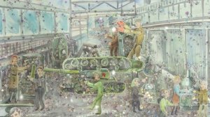 Тёплые варежки