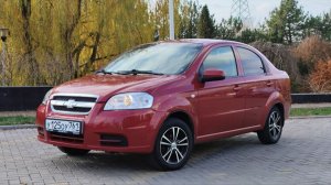 Chevrolet Aveo 1.4 MT 2011 красный