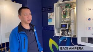 Мощный и надежный электрический котёл BAXI AMPERA⚡