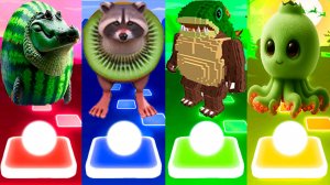 ГЛОРБО ФРУТОДРИЛО 🆚 ПИПИ КИВИ 🆚 ТРИПИ ТРОПИ 🆚 БЛУБЕРРИ ОКТОПУСИНИ Брейнрот мемы | Tiles Hop №294