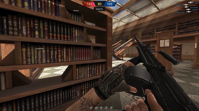 Имбовый пулемёт в Point Blank