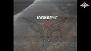 Боевая работа БПЛА в зоне СВО