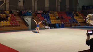 СмП 3 спортивный разряд, Кухарская София -  Фомин Арсений, МАУДО ДТДиМ, Балансовое упражнение