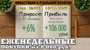 №203. Инвестиции в реальном времени