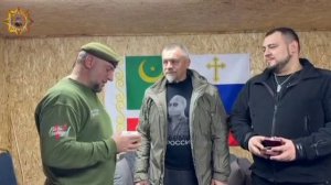 Апти Алаудинов "АХМАТ". Награждение заместителя командира Народной Дружины "Калиниской"