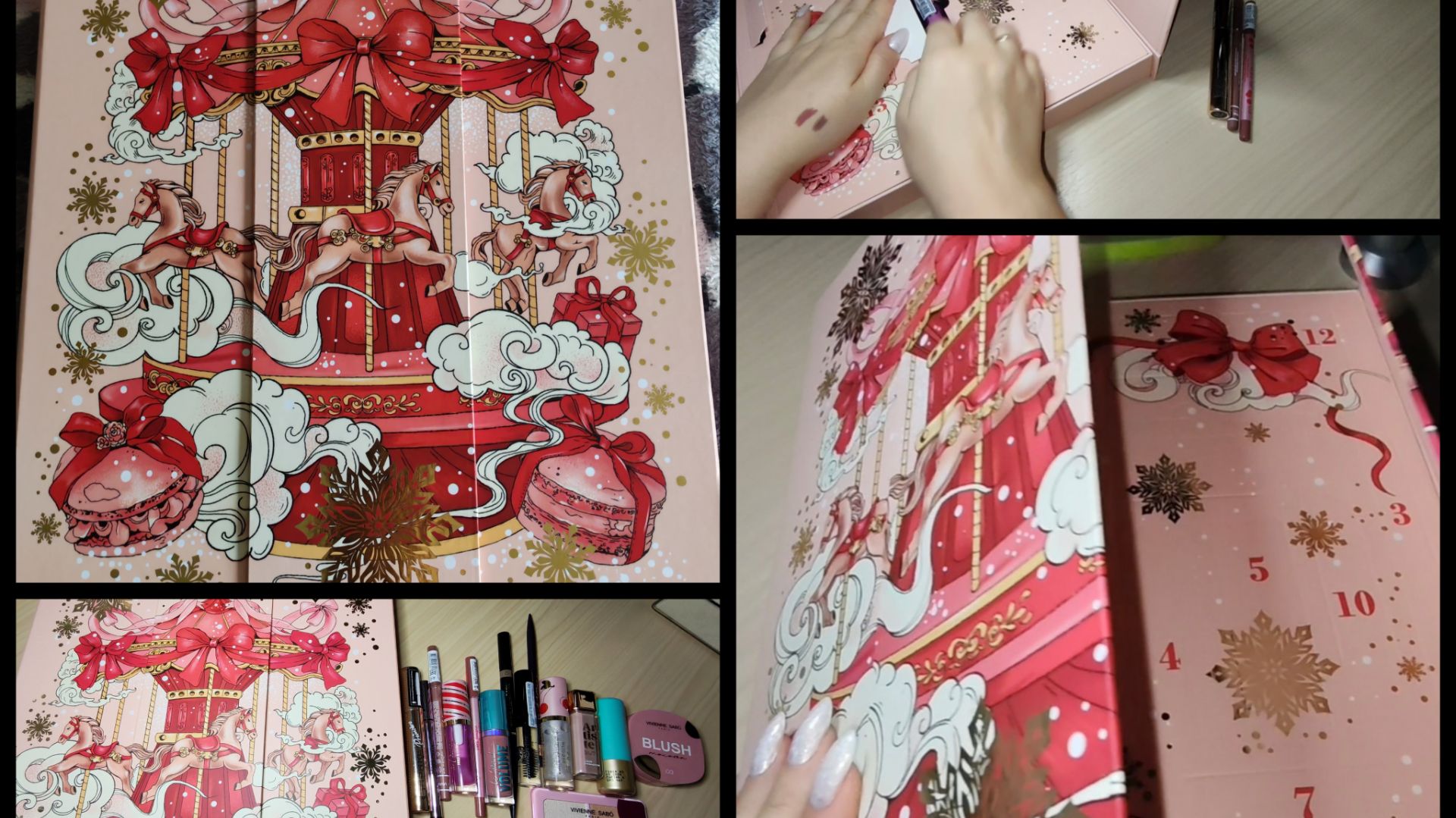 Распаковка адвент календаря Vivien Sabo