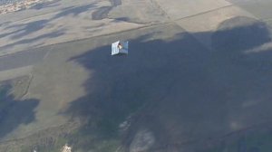 Неудачная попытка сбития разведывательного дрона ВС РФ. БПЛА ВСУ не сдюжил и развалился !!!