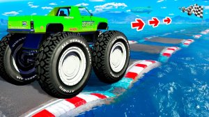 КАК ДАЛЕКО ТАЧКА СМОЖЕТ ПРОЕХАТЬ ПО ВОДНЫМ КОЧКАМ В ГТА 5 ?