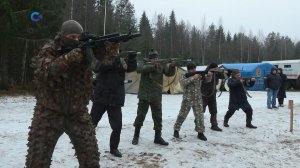 Артур Парфенчиков открыл учебные сборы добровольных народных дружин в Лахденпохском округе