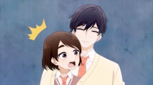 Юная тяночка застряла с красавчиком на крыше) "Любовная болезнь Хананои"