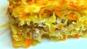 Вот что я готовлю ИЗ КАПУСТЫ И ФАРША на ужин. От такой капусты мало кто откажется