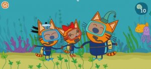 Три Кота Мультфильм Котик на море