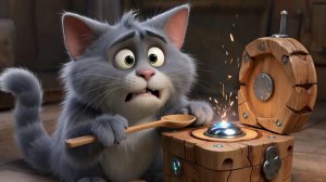 Мультик для детей. Котики проникли на чердак и нашли Сокровища! Мультфильмы для детей и родителей