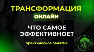 Трансформация online . Бесплатный курс по трейдингу . Встреча №25. 16.11.24
