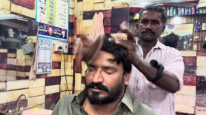 Самый расслабляющий в мире массаж головы в парикмахерском кресле