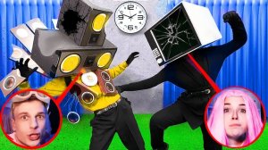 МЫ СТАЛИ МЕГА СПИКЕРМЕНОМ И TV WOMAN *мы поссорились*