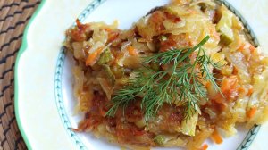 Картошка жареная с кабачковой поджаркой. Вкусно, просто, быстро.