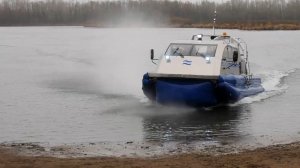 Со скоростью ветра. На что способно новое судно-амфибия