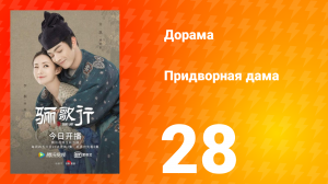 Придворная дама 1 сезон 28 серия