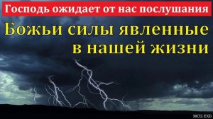 Божьи силы 🙏 Проповедь МСЦ ЕХБ