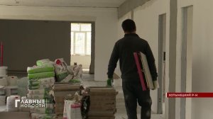 Примерно на 75% готова хотынецкая школа в Орловской области.