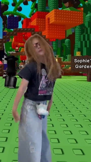 Будущая певица в Роблоксе, сигмагерл в вырасти сад смотреть онлайн