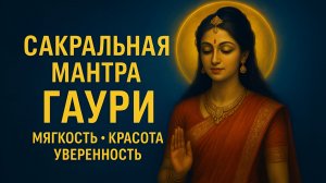 🕊 Мантра Гаури — для мягкой силы, красоты и утончённой уверенности #mantra