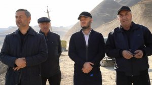 Глава Ботлихского района  осмотрел ход реконструкции автодороги подъезд к селу Гагатли