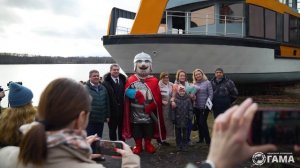 Спуск судна «Минин» и закладка судна «Пожарский» | 07.11.2025 | ГК «ГАМА»