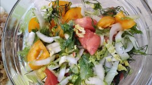 Мой обед диабетика.