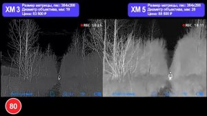 Сравнение тепловизионных монокуляров Longot серия XM