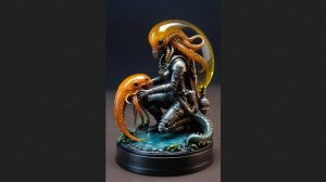 Янтарно-демантоидные фигурки Доктора Мавро 3