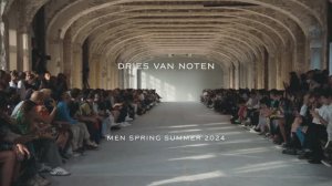 Показ мужской коллекции Dries Van Noten весна-лето 2024