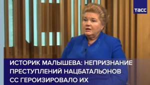 Историк Малышева: непризнание преступлений нацбатальонов СС героизировало их