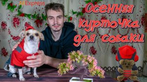 Осенняя курточка для нашей собачки 🐶