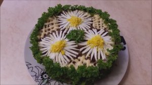 Украшаем торт Торт рецепт Cake decoration ПЕЧЁНОЧНЫЙ торт Торт из печени