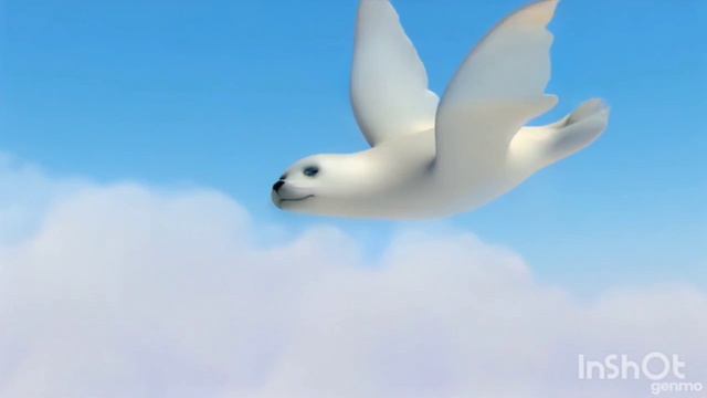 Детский мультфильм: колыбельная песенка тюленя Снежка "Я летаю, как снежинка таю", песня на ночь