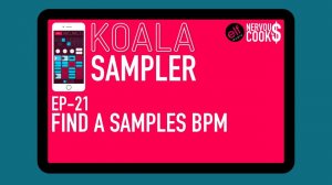 Koala Sampler x NervousCook$ | EP 21: Finding BPM/Tempo of Sample