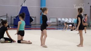 Дзержинские гимнастки готовятся к соревнованиям