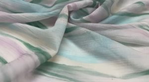 ТД НеваТкани. Артикул Ф-2814-1-2 Тенсель принт полупрозрачный