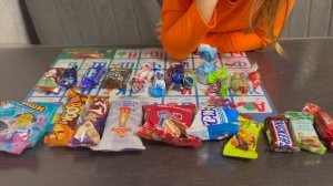 Распаковка сладких подарков из Магнита