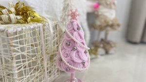 Милая елочка 🌲 из пушистой проволоки 💖