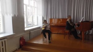 Игнатьева Наталья,1. М. Каркасси Аллегретто 2. Е. Дербенко "Весёлый почтальон",  ДМШ г. Искитима