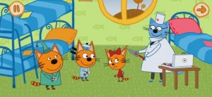 Три Кота Мультфильм Игра Прививка