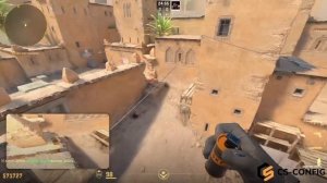 10) Dust 2 - Смок в окно на B