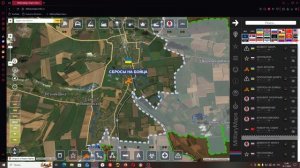Обзор карты боевых действий Militarymaps Война на Украине на 18 ноября 2025 года
