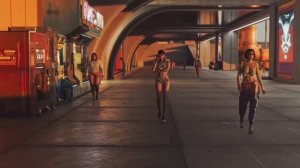 Cyberpunk: Night City Атмосфера ночного города